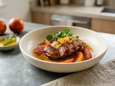 Recette Canard à l'orange