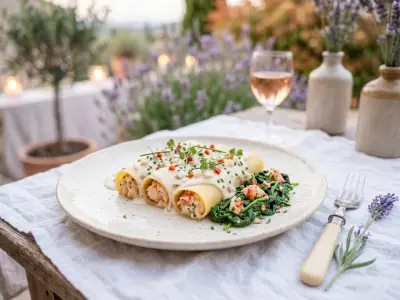 Recette Cannelloni de homard et petits Paris