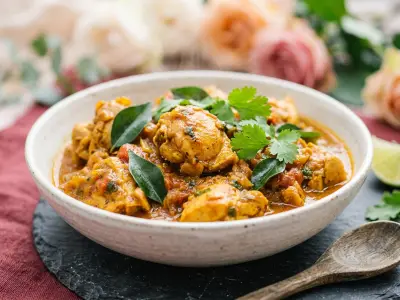 Recette Cari de poulet de la Réunion