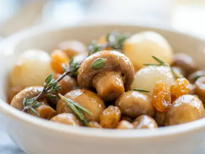 Recette Champignons de Paris à la Valat