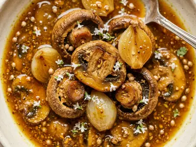 Recette Champignons de Paris épicés