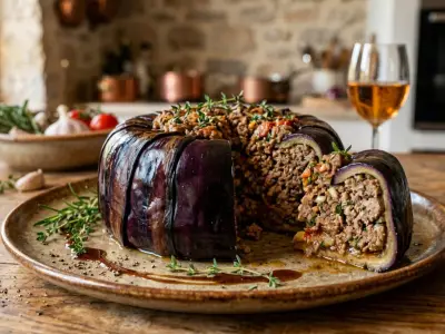 Recette Charlotte agneau et aubergines