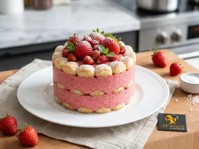 Recette Strawberry charlotte