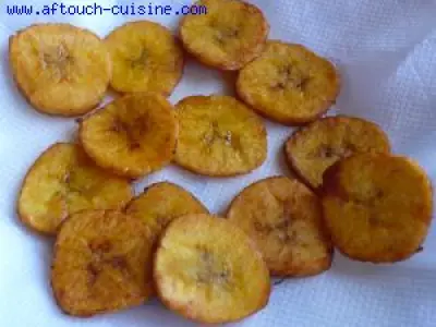 Recette Chips de bananes plantain