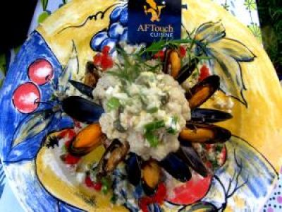 Recette Choux fleurs aux moules