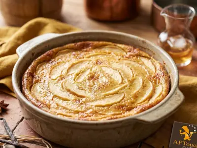 Recette Clafoutis aux pommes-vanille et anis étoilé