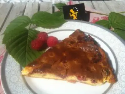 Recette Clafoutis aux framboises