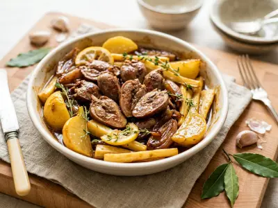 Recette Coeurs de canard gavés rôtis