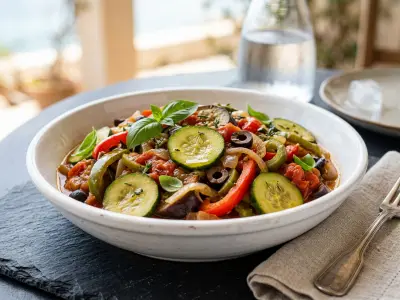Recette Cucumber Ratatouille