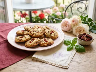 Recette Cookies aux tomates séchées
