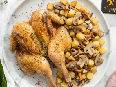 Recette Coquelet à la crapaudine