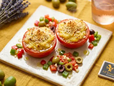 Recette Coques de tomates gratinées