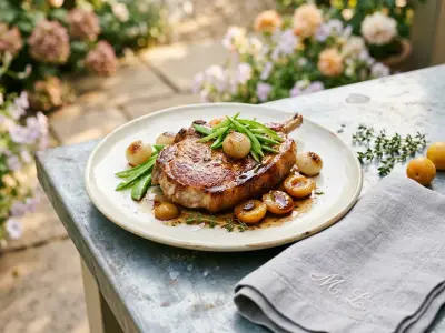 Recette Côte de Veau aux Mirabelles