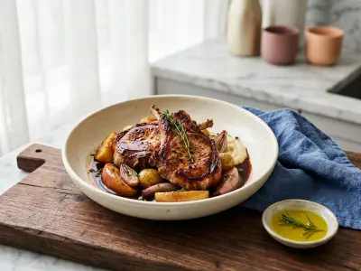Recette Côtes de porc noir de bigorre rôties