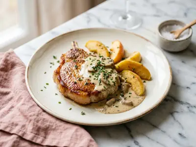 Recette Côtes de veau à la normande