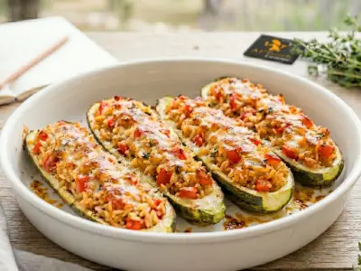 Recette Courgettes farcies
