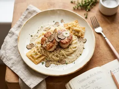 Recette Coussin de ris de veau aux truffes