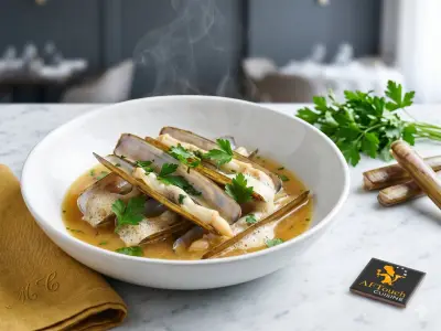 Recette Razor Clams Cotinière Style