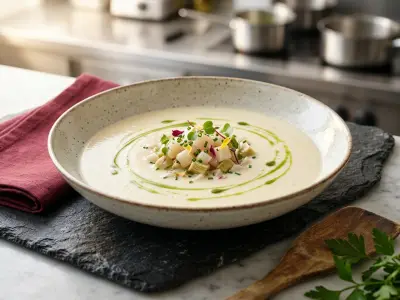 Recette Crème de coquilles Saint-Jacques