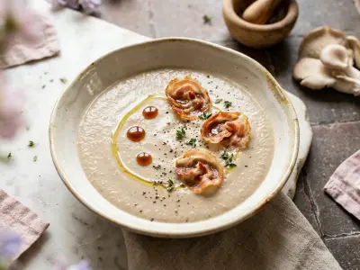 Recette Crème de pleurotes