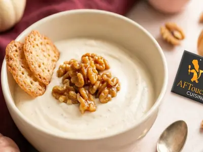 Recette Crème légère aux noix