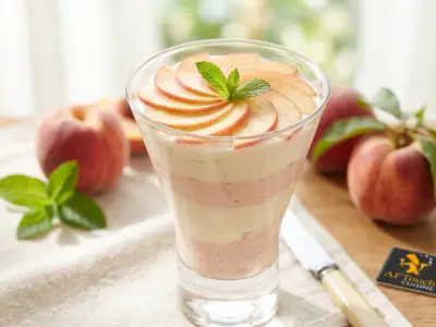 Recette Crémet pêche de vigne