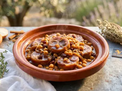 Recette Émincé de pieds de veau aux pois chiches