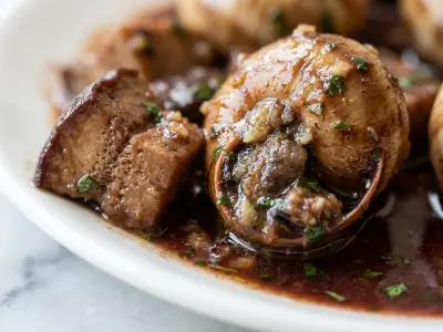 Recette Escargots aux cèpes
