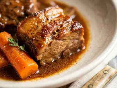Recette Estouffade de Porc à la Bière