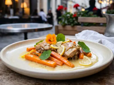 Recette Stewed Young Chicken from Racan