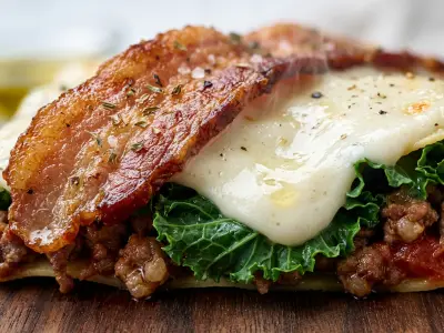 Recette Lasagnes de chou frisé