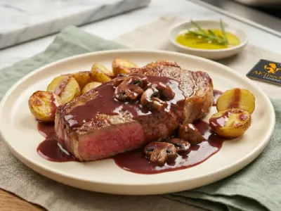 Recette Pan-seared horse sirloin
