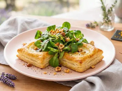 Recette Feuilletés au chèvre