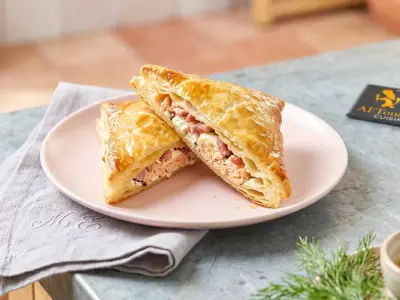 Recette Feuilletés au saumon