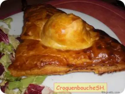 Recette Feuilletés au saumon