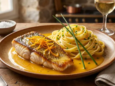 Recette Filet de St Pierre à l'orange