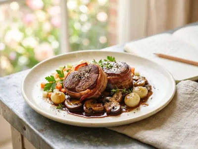 Recette Filets de sanglier bardés au lard