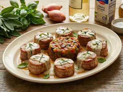 Recette Filets mignons en crème de sauge