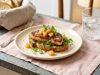 Recette Foie gras poêlé façon ladyhawke
