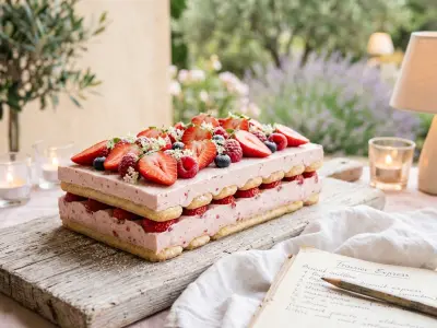 Recette Fraisier express