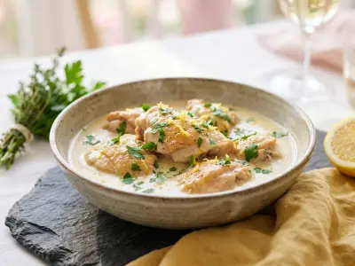 Recette Fricassée de poulet à la portugaise