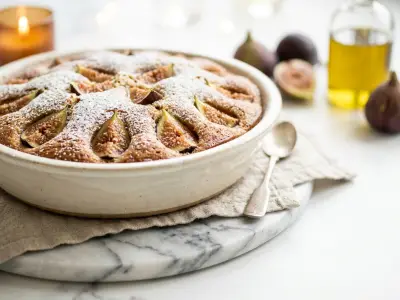 Recette Gâteau aux figues à l'huile d'olive