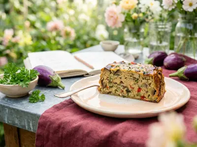 Recette Gâteau d'aubergines