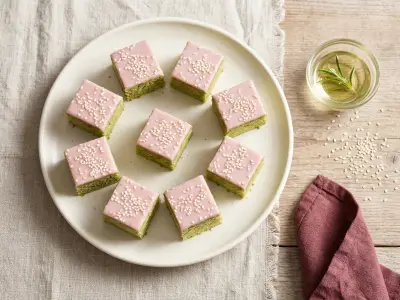 Recette Gâteaux au thé vert Matcha