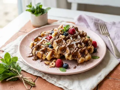 Recette Gaufres à la noisette