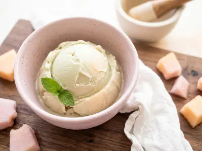 Recette Glace au melon