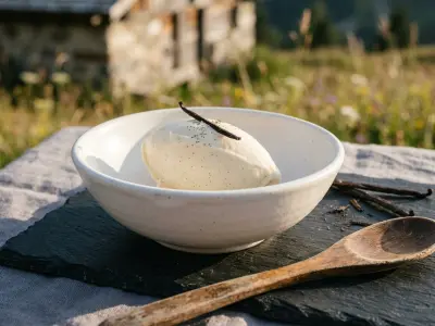 Recette Glace vanille maison au lait de soja