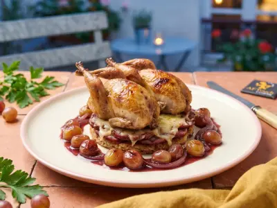 Recette Gourgouillou de cailles à la lie de vin