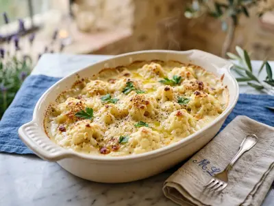 Recette Gratin de choux fleur