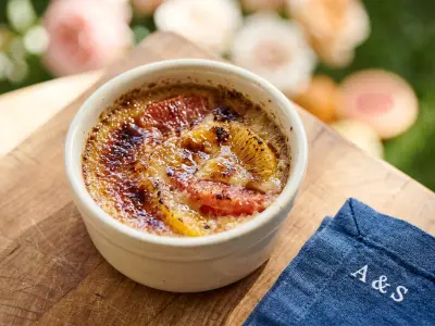 Recette Gratin simple pamplemousses et oranges